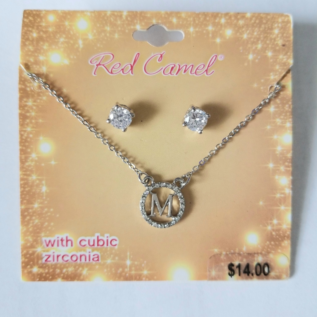 M Cubic Zirconia Necklace Set